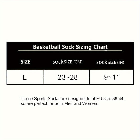 Veidoorn Basketball Socks Thickened Compression Anti Slip Athletic Socks