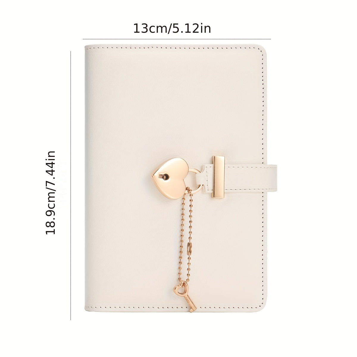 Bronzed Love Key Chain - Good Looking Journal Binder