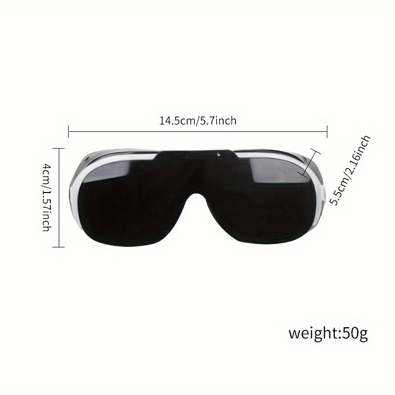 Welding Glasses Anti-glare Anti-UV Face Protection Goggles