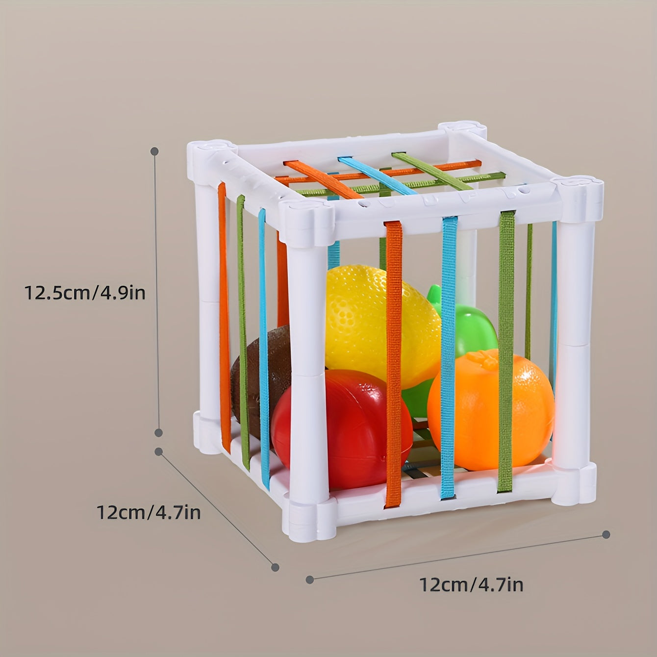 Interactive Fruit Shape Puzzle Toy for Early Learning