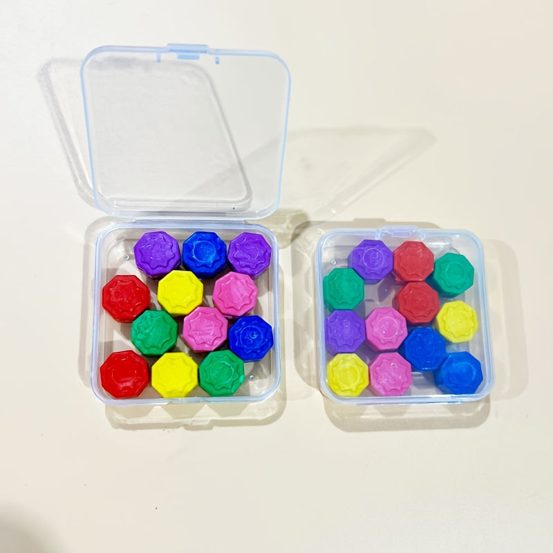 6pcs Nostalgia Guguan Game Colored Stone Grab Outdoor Activity