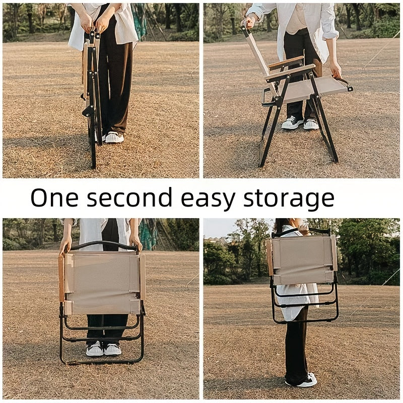 Portable Folding Leisure Chair for Outdoor Fishing Beach Picnic Camping