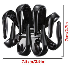 Octopus Spider Hair Claw Clip Strong Hold Grip Hair Jaw Clip For Thick Hair