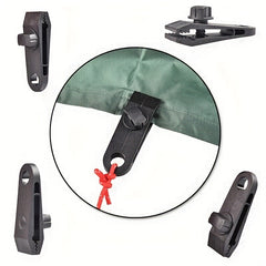 5pcs Large Fixed Tent Clips Canopy Windproof Rope Plastic Buckle