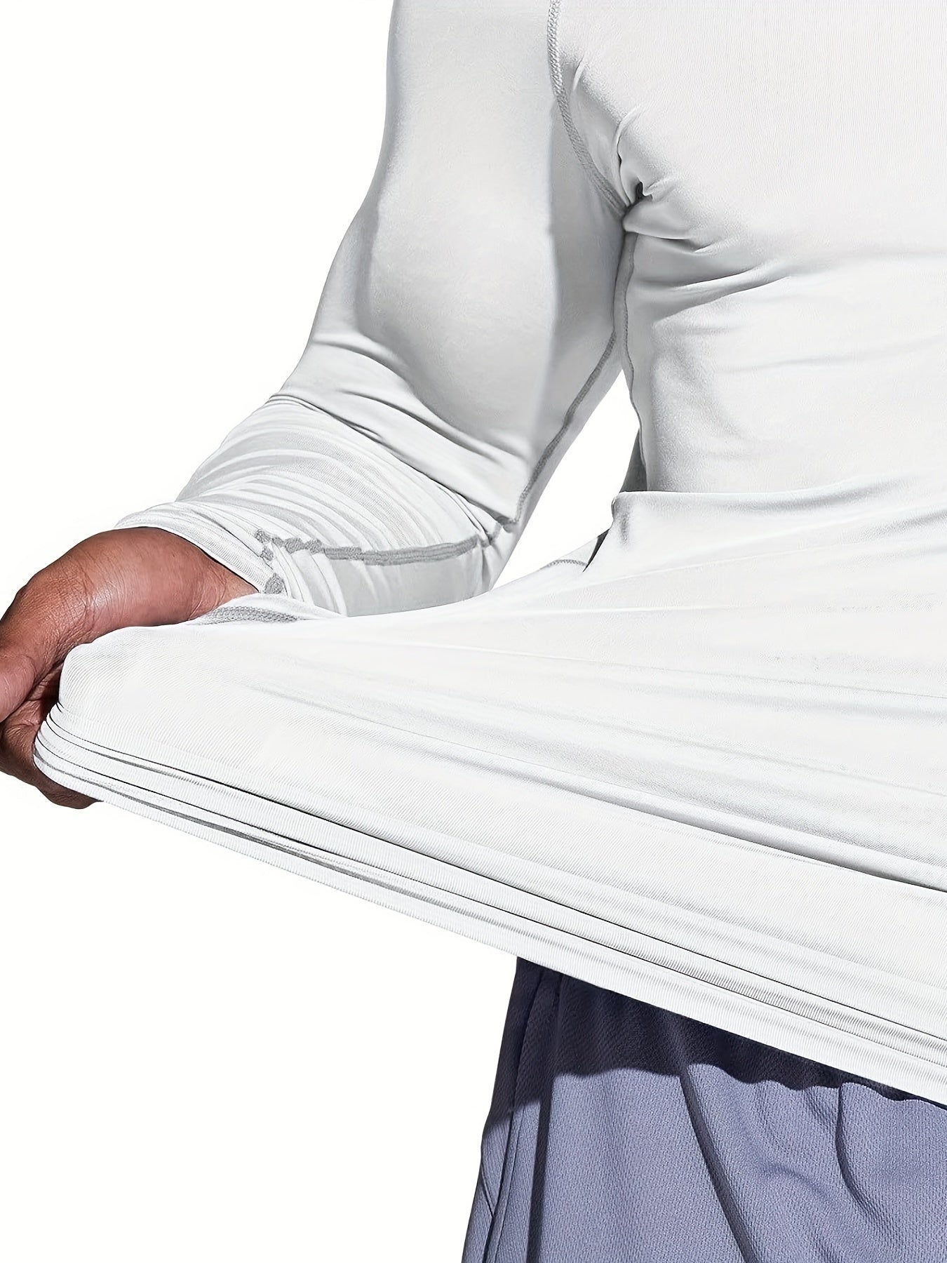 3 Pcs Men's Thermal Compression Shirts Winter Base Layer Top