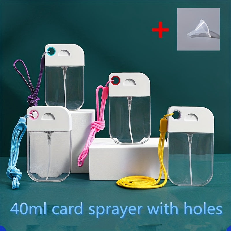 Portable Transparent Spray Bottle Travel Versatile Storage Accessories Reusable
