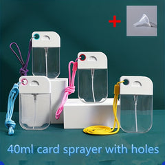 Portable Transparent Spray Bottle Travel Versatile Storage Accessories Reusable