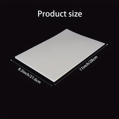 Inkjet Printer Clear Transparency Film 21.59 x 27.94 cm 4.0mil