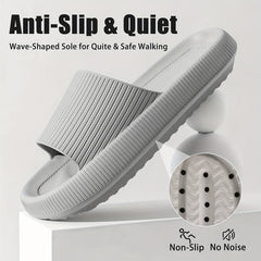 Men's Lightweight Comfy Household Slides, Assorted Colors
