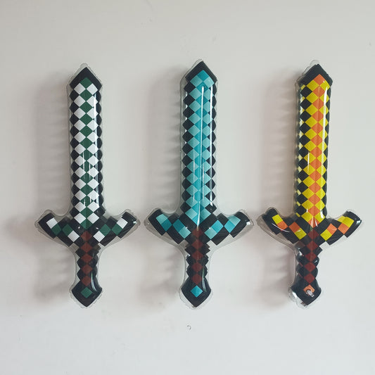 Inflatable Toy Lattice Sword Halloween Party Game Activity