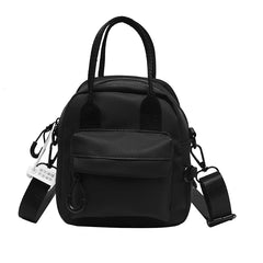 Nylon Crossbody Messenger Pack Square Bag