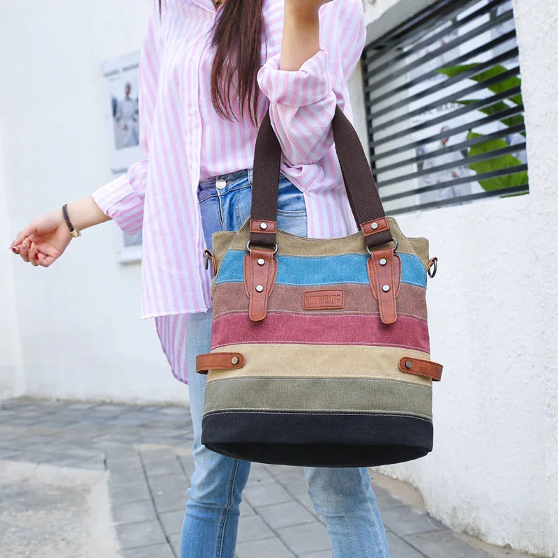 Casual Canvas Women's Shoulder Messenger Bag