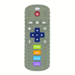 Silicone Teething Remote Control Toy for Newborns - Durable and Easy to Clean