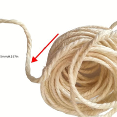 Durable Sisal Rope for DIY Cat Scratching Post