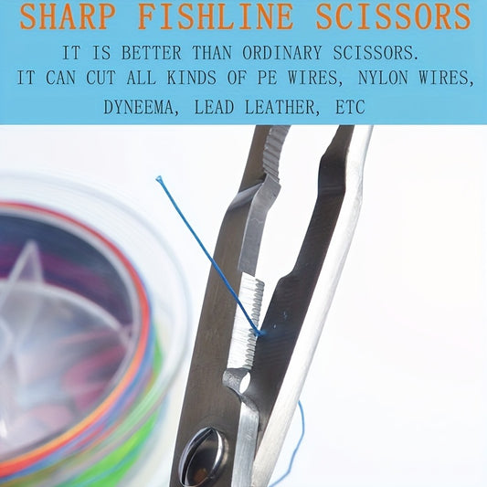 Stainless Steel Fishing Pliers Multifunctional Hook Remover Line Cutter