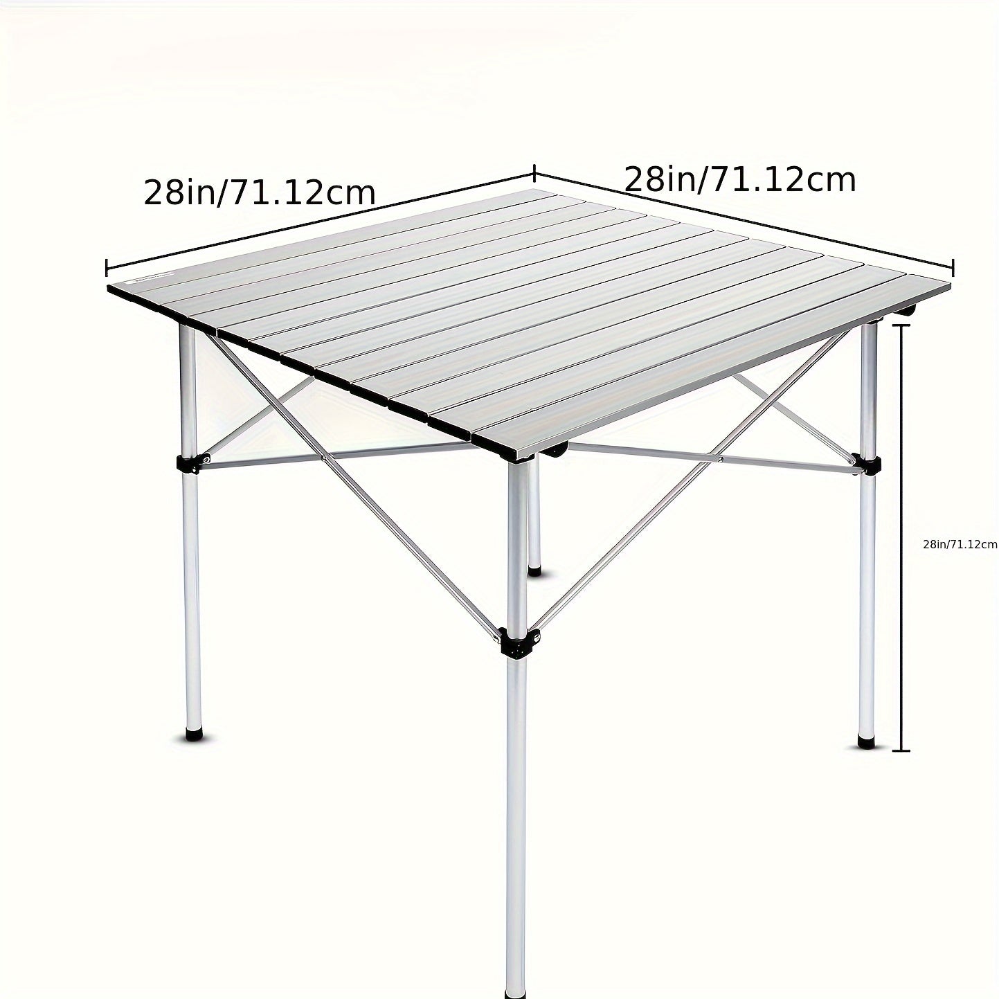 Folding Table For Camping Picnic Beach Lightweight Table With Carry Bag