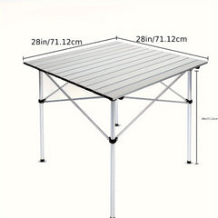 Folding Table For Camping Picnic Beach Lightweight Table With Carry Bag