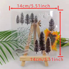 Forest Metal Cutting Dies And Stamps for DIY Scrapbook Decorative Craft
