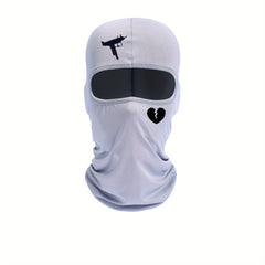 Heartbreak Printed Pullover Hat for Cycling - Sunshade Sunscreen for Men