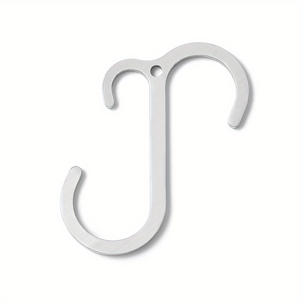 2pcs Stainless Steel S Hook Lightweight Camping Accessories