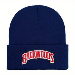 Embroidered Knitted Hat Beanie Hat for Men & Women