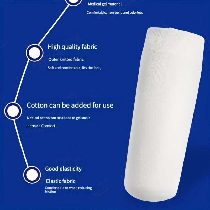Silicone Sleeve Calf Residual Limb Socks Gel Prosthetic Accessories