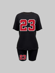 Summer Basketball Game Two Piece Set