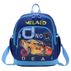 Children's Cartoon Car Lightweight Backpack for Boys and Girls