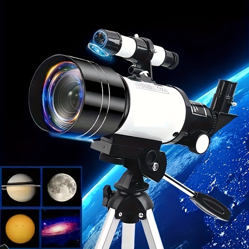 High Power Refractor Telescope 150X HD Outdoor Observation