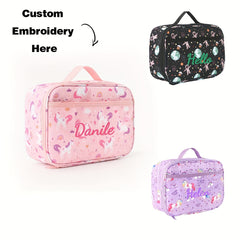 Personalized Unicorn Lunch Box Insulated Leak Proof Lunch Bag