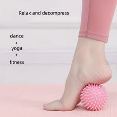 Deep Tissue Massage Ball Hedgehog For Muscle Relaxation Plantar Fasciitis Relief