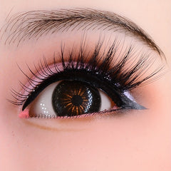 5 Pairs Half Eye Lashes Natural Look C Curling Short Wispy False Eyelashes