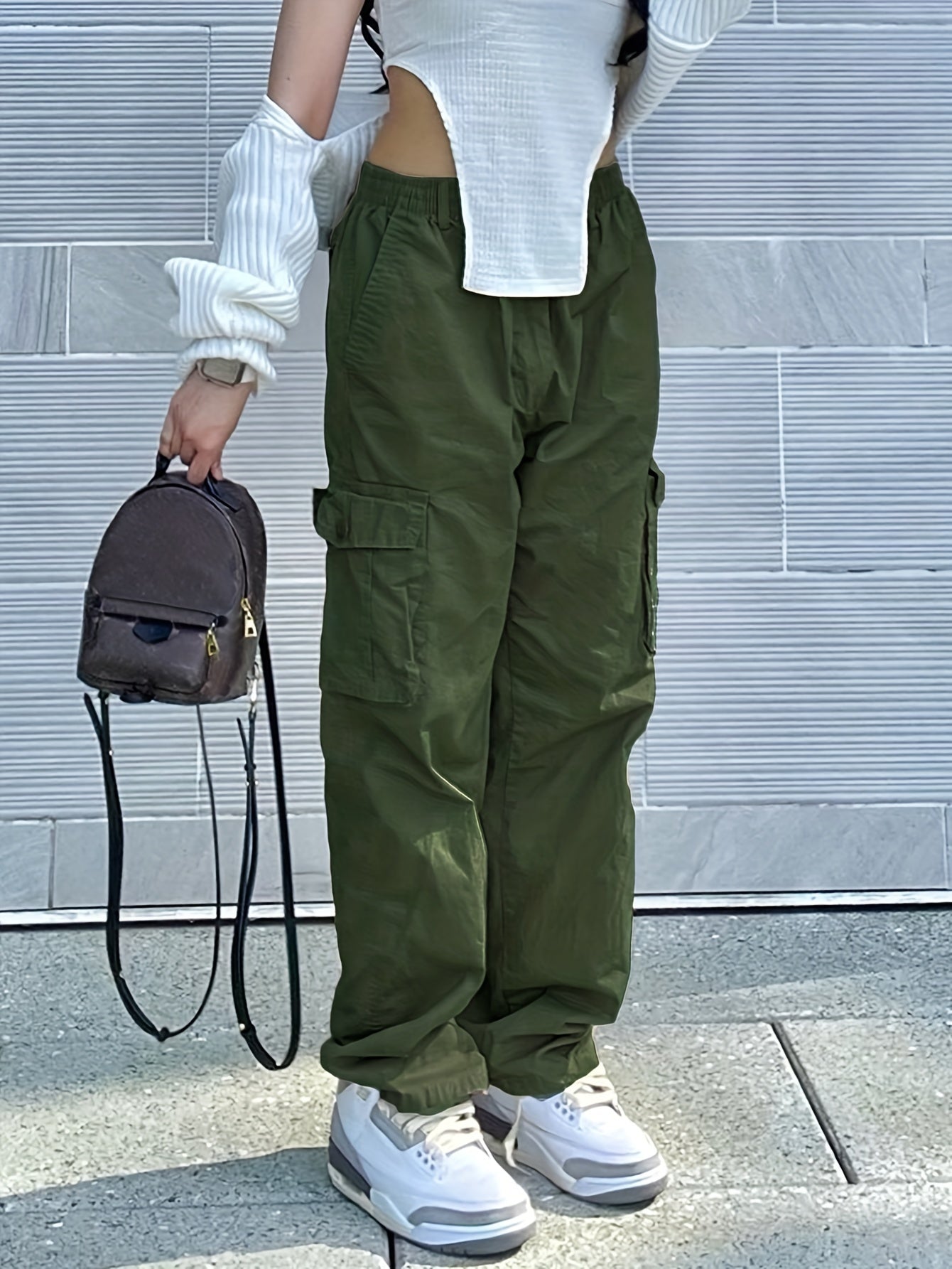 Women's High Waisted Sports Pants with Pockets
