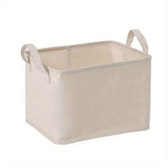 1pc Foldable Storage Basket Fabric Dirty Clothes Toys Storage Basket