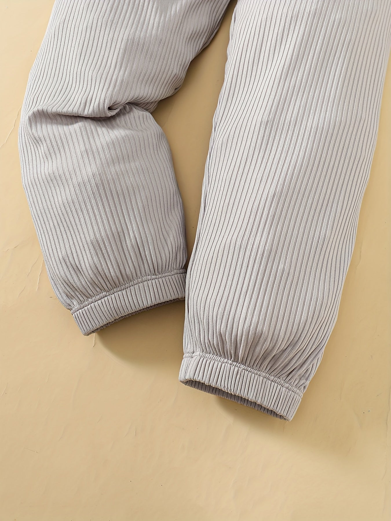 3pcs Girls Cotton Active Jogger Pants Stretch Fit Kid Trousers