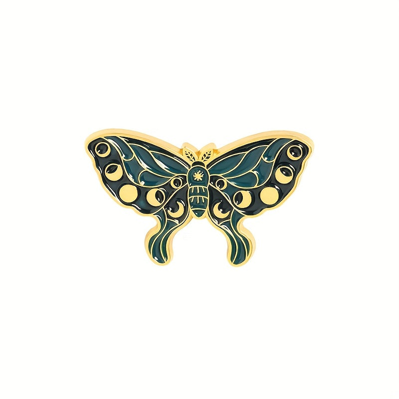 Alloy Butterfly Brooch Men's Daily Jewelry Decoration