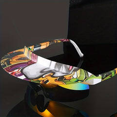 Large Frame Cycling Sunglasses For Men UV resistant Sports Tourism Glasses