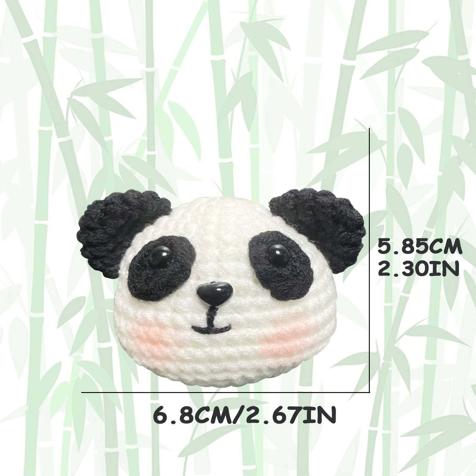 Panda Crochet Kit For Adults Step By Step Tutorial
