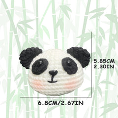 Panda Crochet Kit For Adults Step By Step Tutorial