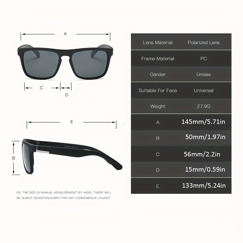 Men's Polarized Cycling Sports Sunglasses with Strap