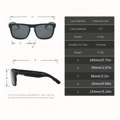 Men's Polarized Cycling Sports Sunglasses with Strap