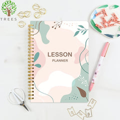Teacher Planner Notebook Academic Lesson Plan & Record Book 8.5x5.5 Inches