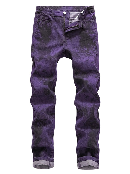 Boys Stylish Tie dye Denim Pants Kids Clothing