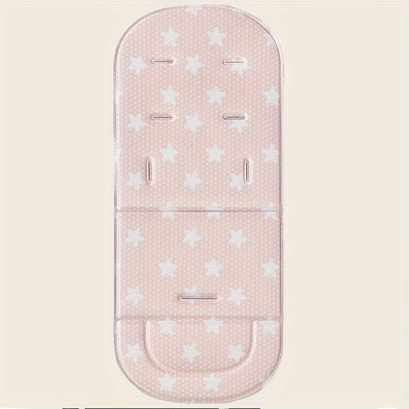 Pink Star Stroller Seat Cushion for Hanging Out