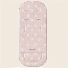 Pink Star Stroller Seat Cushion for Hanging Out