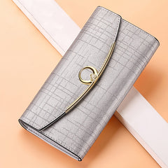 Women's Trifold Wallet RFID Blocking Clutch Handbag