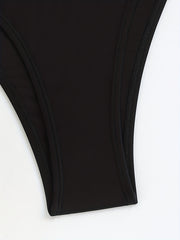 High Stretch Bikini Bottom Hollow Out Sexy Style