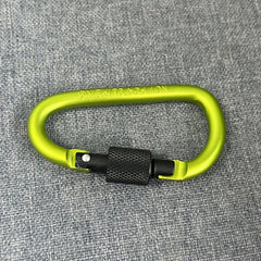 4pcs Aluminum Carabiners D Ring Key Chain Clip Outdoor Camping Hiking