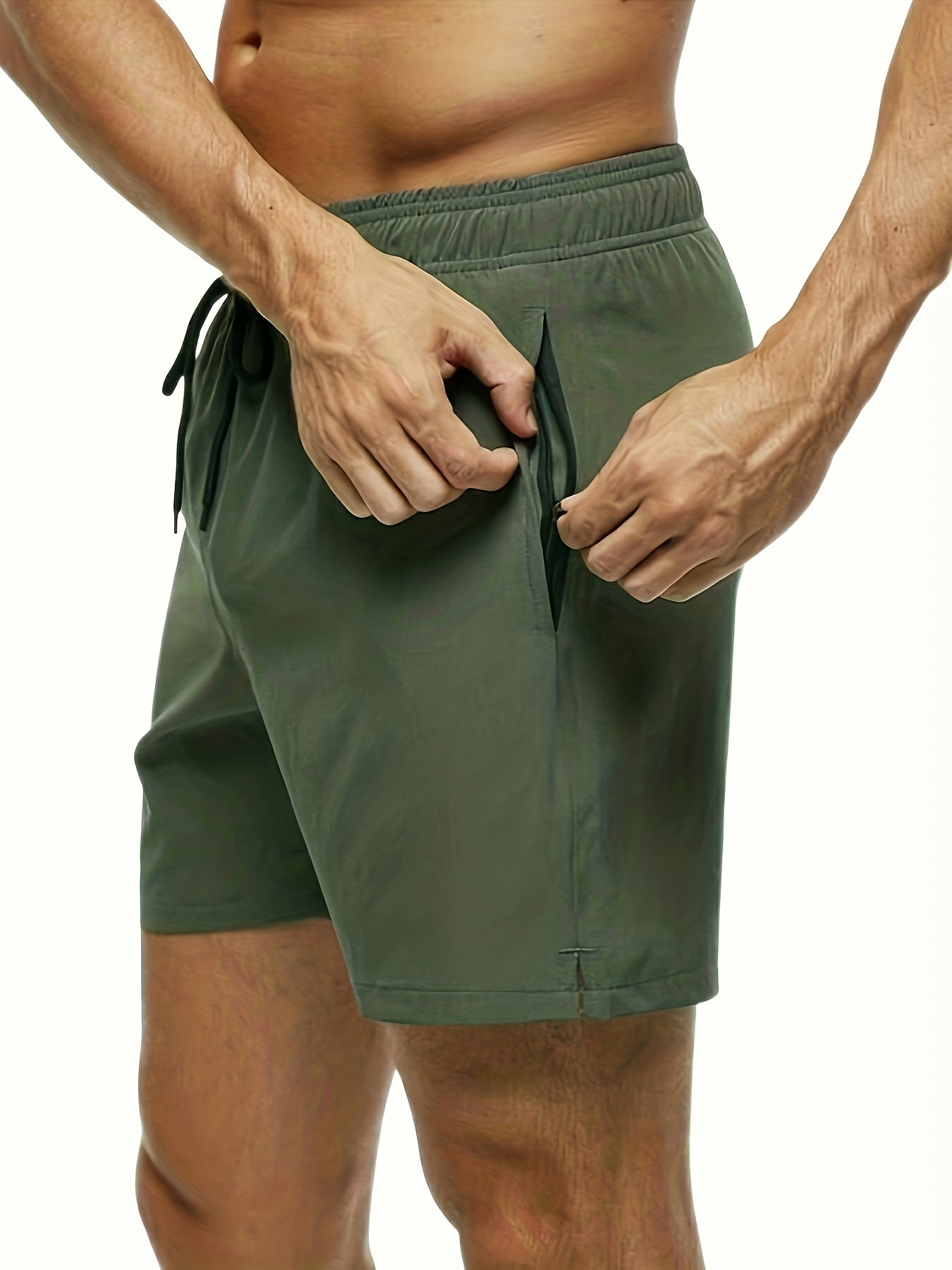 Men's Comfy Stretch Waist Drawstring Shorts for Summer