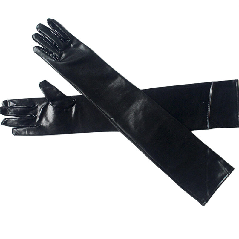 Sexy Touch Screen Gloves Winter Women PU Leather